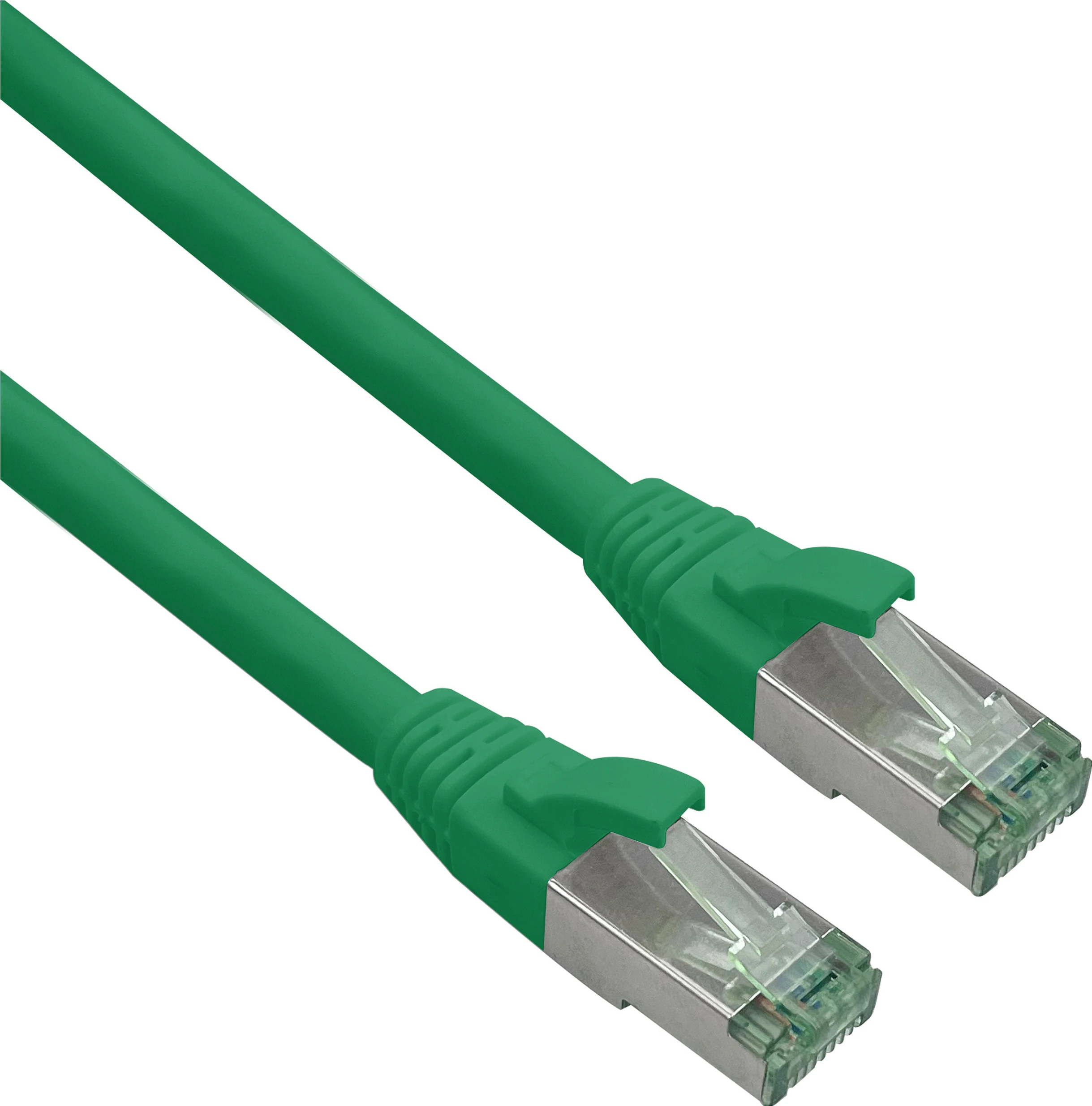 Kabllo rrjeti Helos 363719, Cat7 S/FTP, 1.5 m, RJ-45, e gjelbër