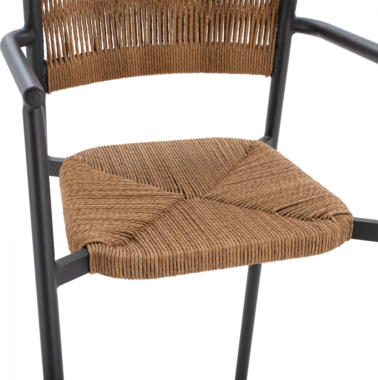 Karrige për bar, alumin, litar bezhë, FH5785.02, 55.5x58x107 cm