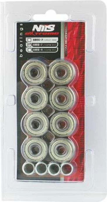 Kushineta ABEC-7 Nils Extreme, krom
