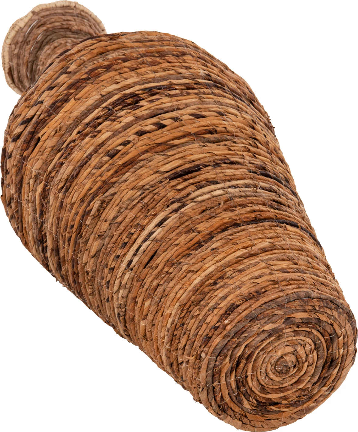 Vazo dekorative për dysheme, FH7836, ngjyrë kafe, Φ43x100H cm