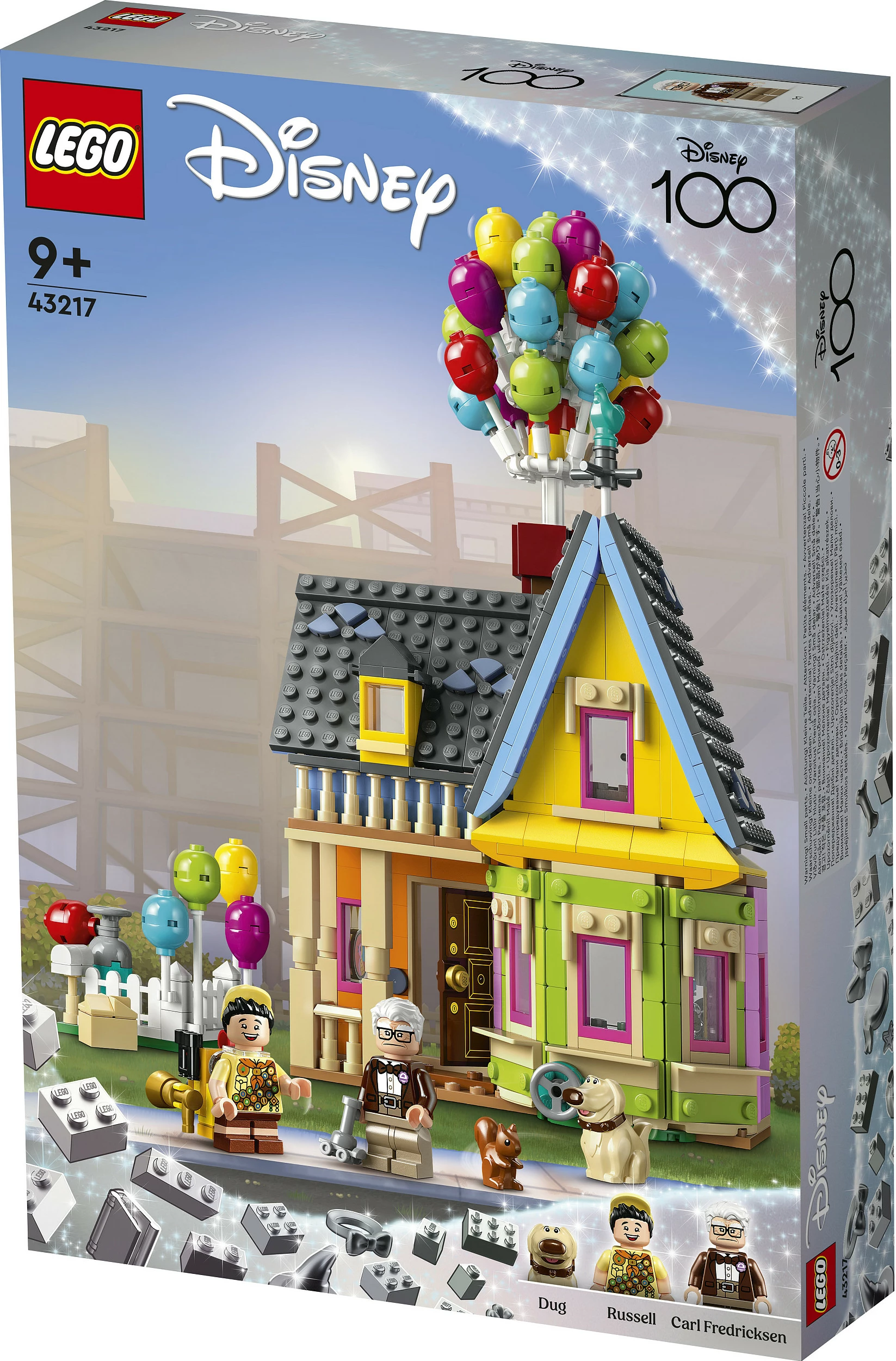 Set ndërtimi LEGO Disney 43217 Up House, 598 copë, shumëngjyrësh