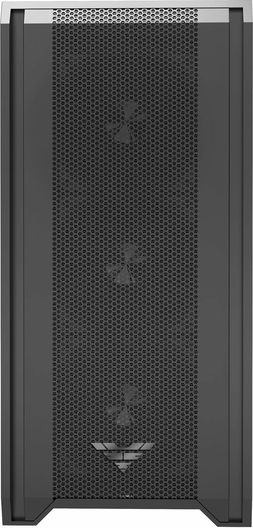Kasë PREYON Nest Windy PRENW04B Midi Tower ATX/mATX/Mini-ITX, USB-C, tempered glass, 4x 120mm PWM fan, e zezë