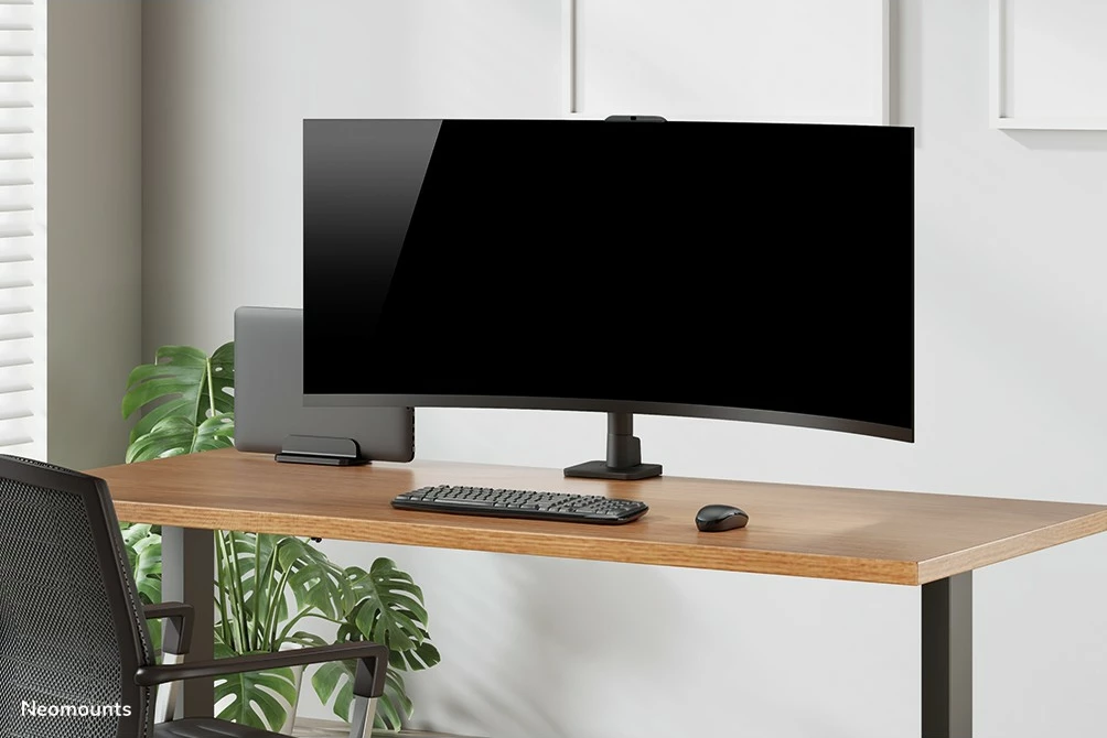 Mbajtës laptopi Neomounts NSLS300BLACK, alumini, 11-17 inç, i zi