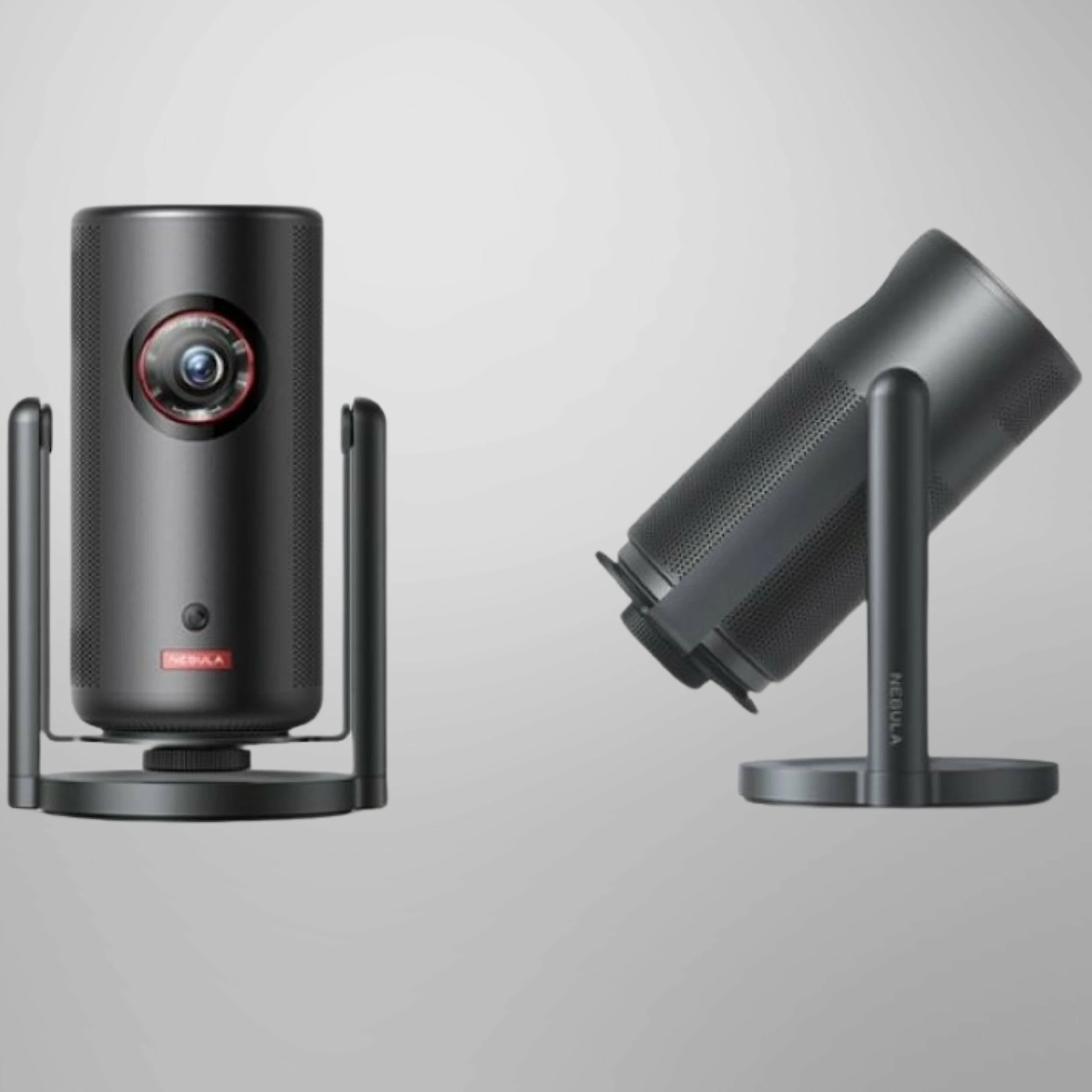 Stativ gimbal për projektor portativ Sunne D0719111, montim 1/4\", rrotullim/anim 360°, kapacitet 1 kg, i zi