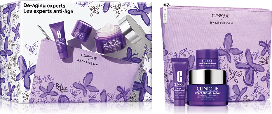 Set për kujdes fytyre Clinique Smart Clinical Repair për femra