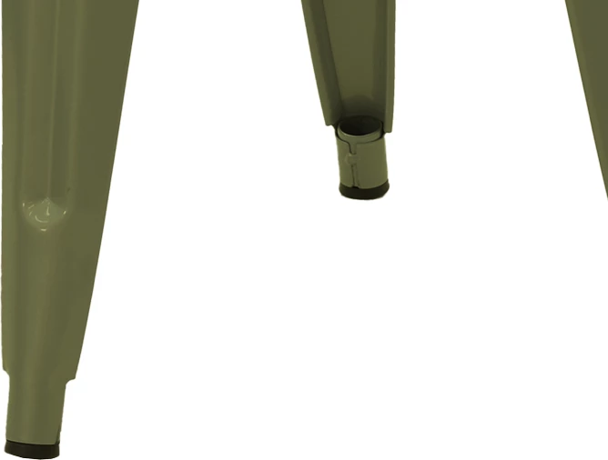 Karrige për bar Utopia, metal, ngjyrë ulliri e errët, 30x30x45cm