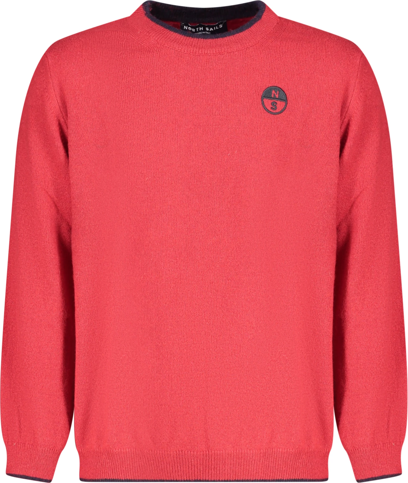Xhemper për djem NORTH SAILS, i kuq