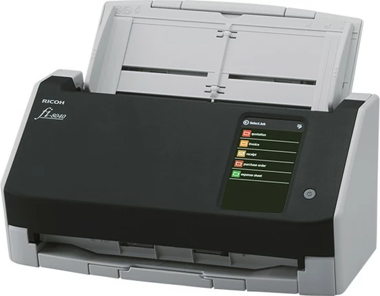 Skaner Ricoh fi-8040, 210 x 297 mm, 600 x 600 DPI, 24 bit, 8 bit, 40 ppm, 80 ipm