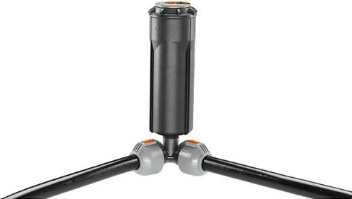 Lidhëse këndore GARDENA Sprinklersystem, 25 mm x 3/4" filetë e jashtme, gri/zezë