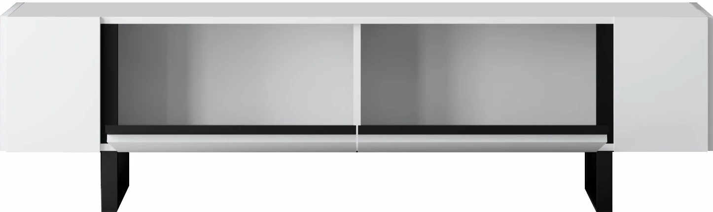 Komodë TV Hanah Home, Yildiz, e bardhë, e zezë