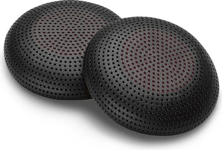 Jastëkë veshësh për kufje Poly Blackwire 3200, lëkurë sintetike, 2 copë, Zi