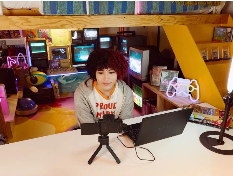 Kamerë dixhitale, Sony, ZV-1F (ZV1FBDI.EU), 16+ MP, ZEISS Tessar T*, e zezë