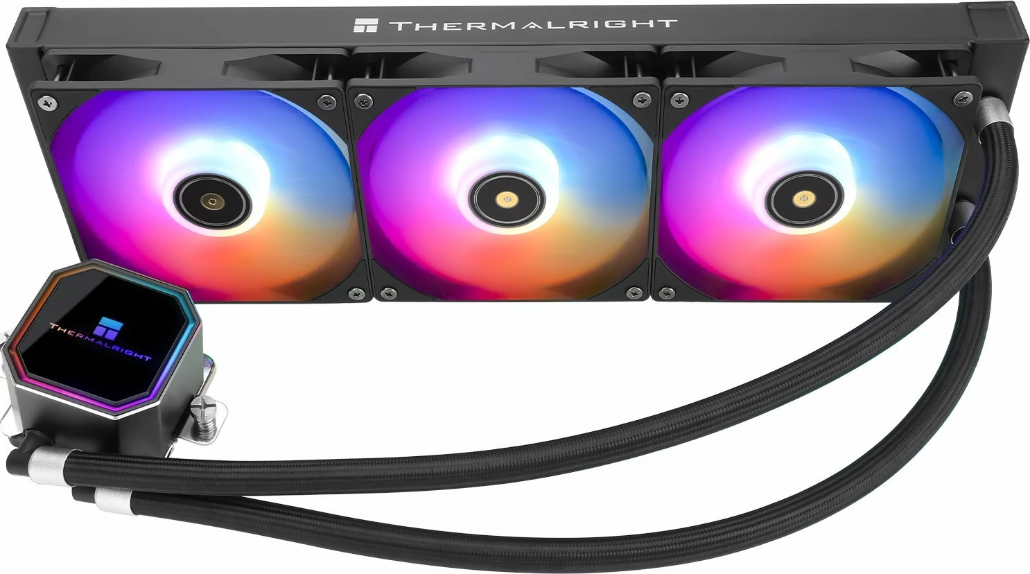 Ftohës uji Thermalright Frozen Prism 360 ARGB 360mm, i zi