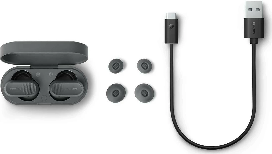 Kufje Philips TAT3509, Bluetooth 5.3, ngjyrë gri