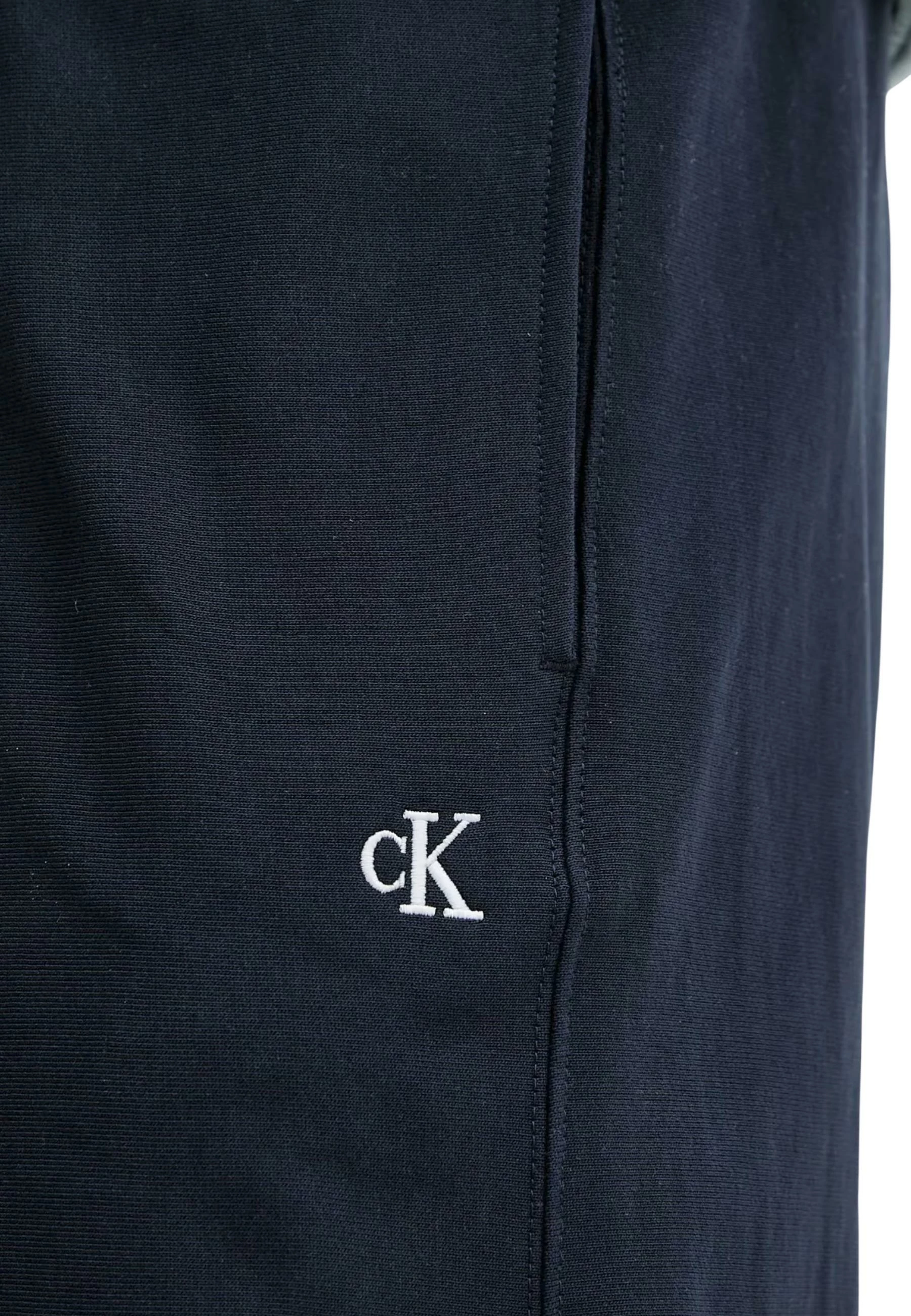 Pantallona sportive për meshkuj Calvin Klein Jeans PREMIUM TERRY MONOGR LV04RC279G, blu e errët [Madhësia: XXL]