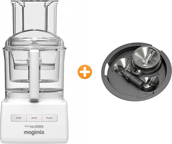Robot kuzhine, Magimix, CS 5200 XL (18590 EA) 1100W, i bardhë