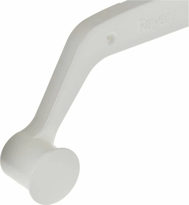 Mbajtës muri për daskë hekurosjeje Rayen 210301, 30.7 x 4.8 x 12.8 cm, i bardhë
