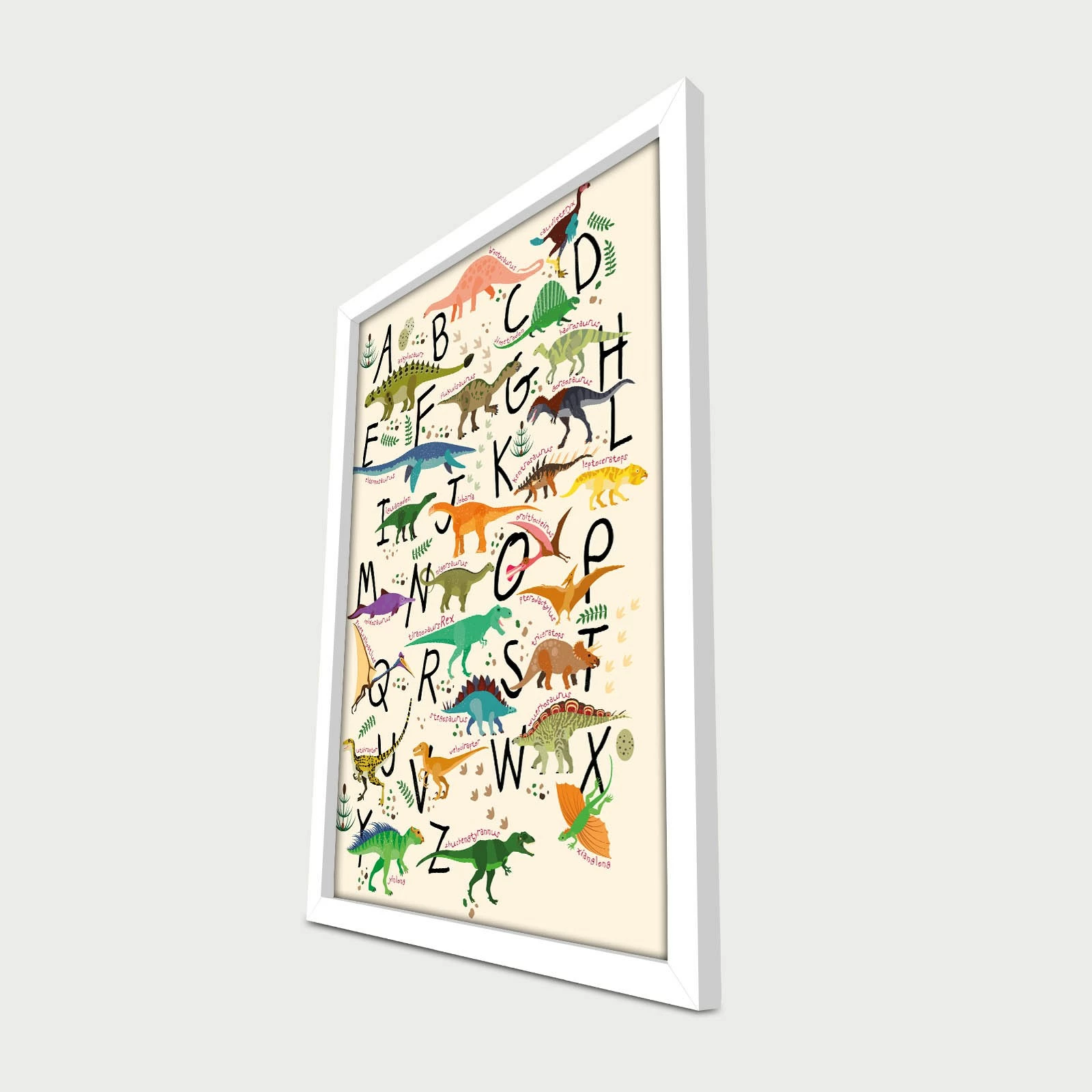 Pikturë dekorative me kornizë MDF, shumëngjyrëshe, 38x53cm, Wallity 3853BCT-001