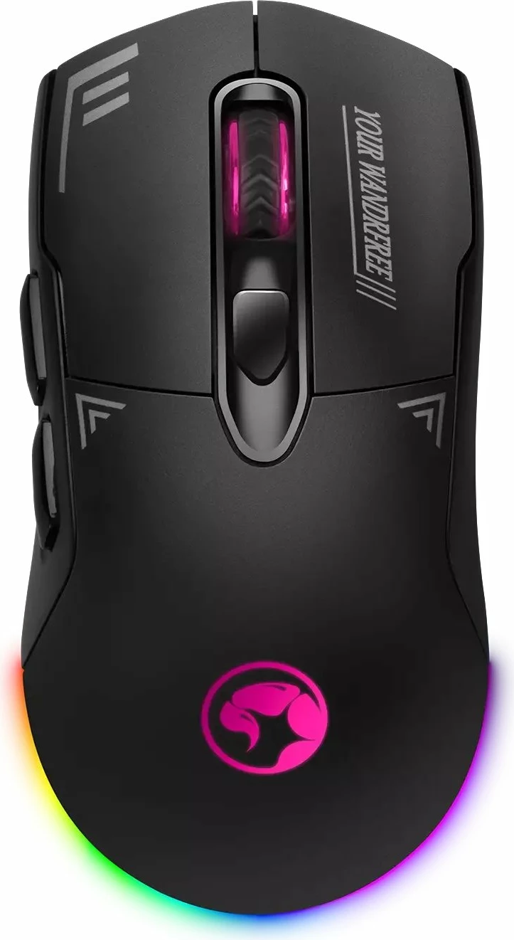 Maus gaming Marvo Duke 20 4800 DPI, 7 butona, USB + 2.4GHz, RGB, 500mAh, i zi