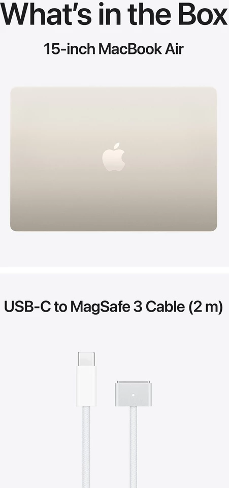 MacBook Air 15.3 (M5) 16GB Starlight