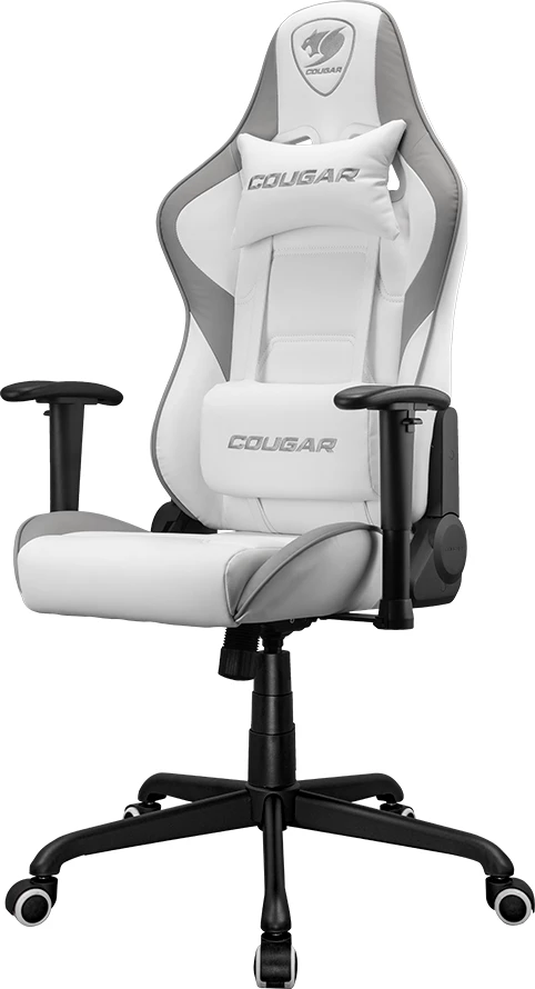 Karrige gaming COUGAR ARMOR ELITE, 2D mbështetëse krahu, shpinore 160°, e bardhë