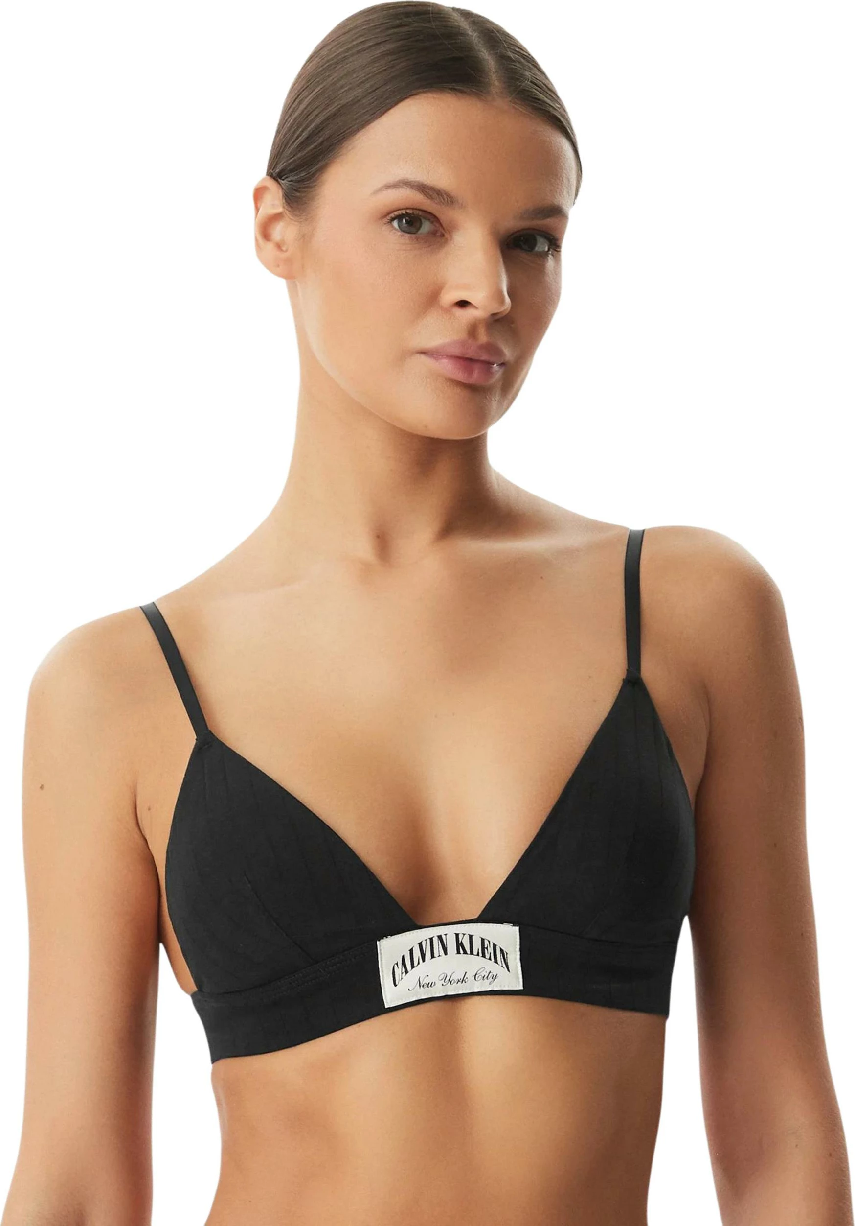 Sutjenë për femra Calvin Klein Underwear LV00QF8886, e zezë [Madhësia: XS]