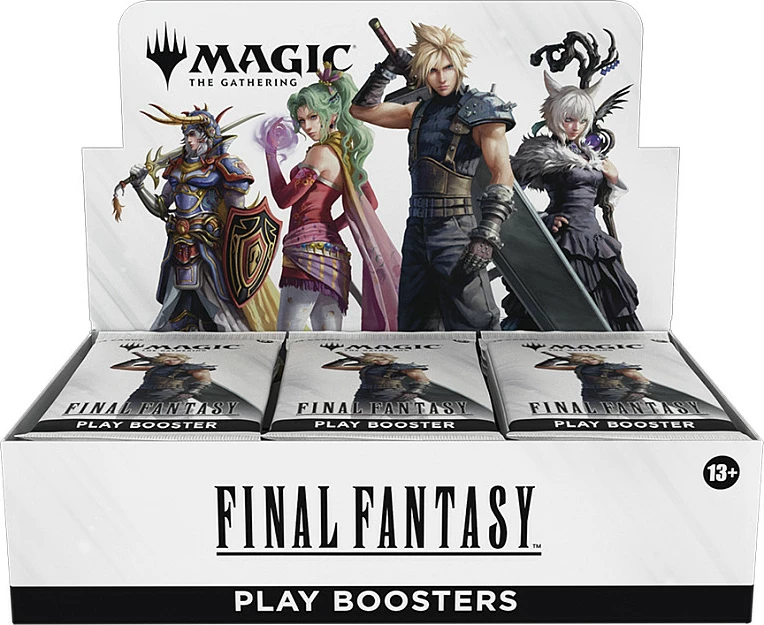Lojë me letra CLD Merch Magic: The Gathering Final Fantasy, Play Booster Display 30 booster-a, 13+, multikolor