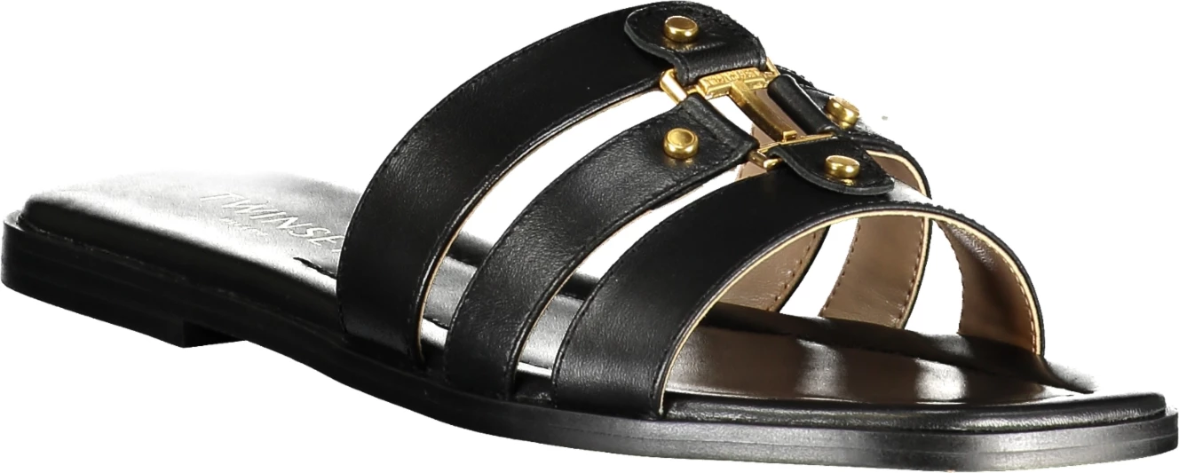 Sandale TWINSET femra, të zeza