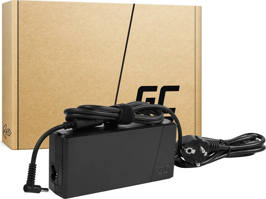 Adapter rryme Green Cell PRO 150W 19.5V 7.7A për laptop HP ZBook/Omen, i zi