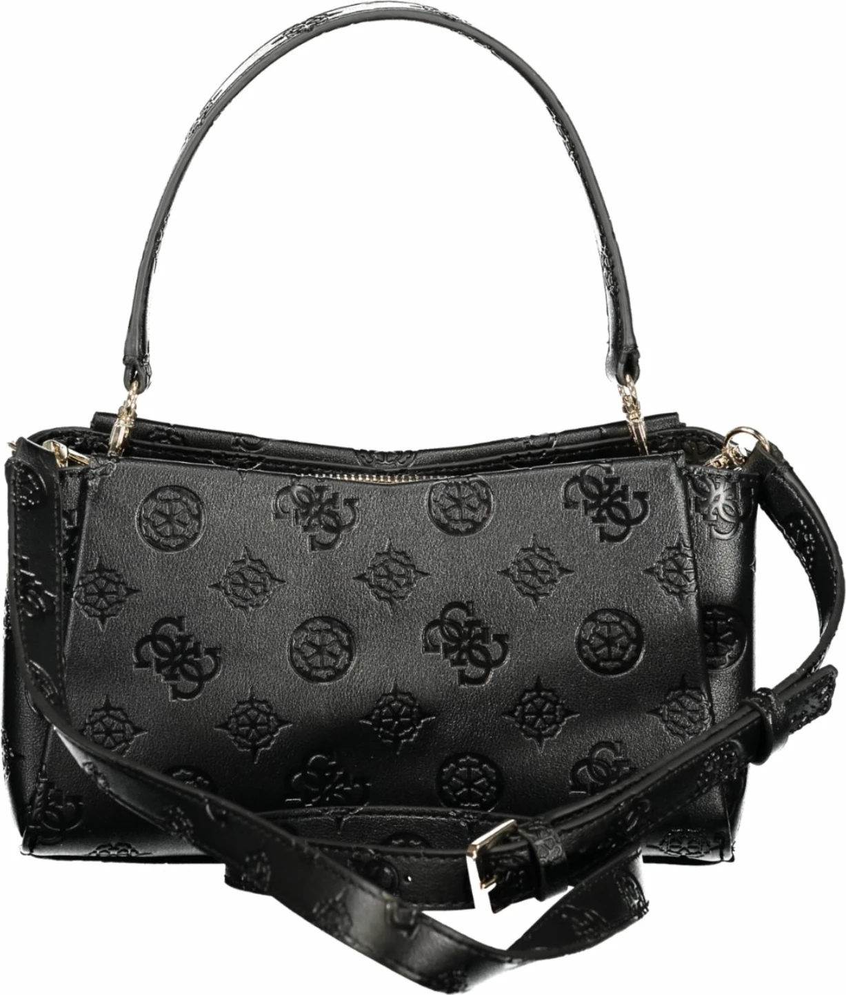 Çantë femrash GUESS JEANS Tisha, e zezë