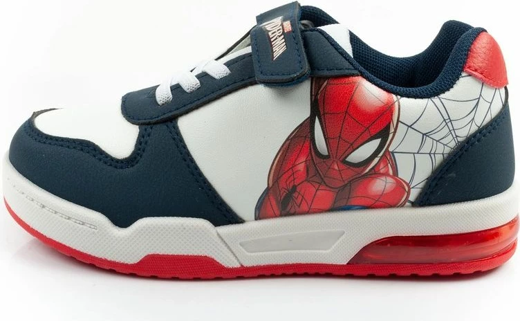 Atlete fëmijësh Leomil Spiderman me drita LED, të bardha