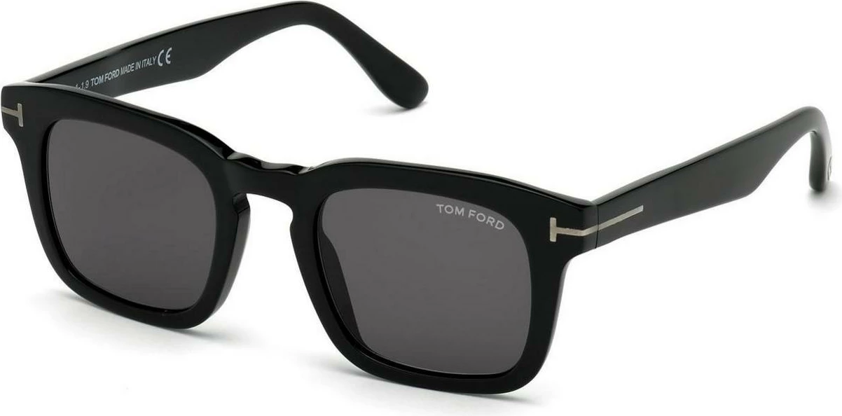 Syze dielli për meshkuj Tom Ford DAX FT0751-N 01A, të zeza