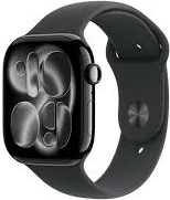 Smartwatch Apple Watch Series 11 GPS + Cellular 46mm kasë alumini, rrip sport S/M, space grey/zi