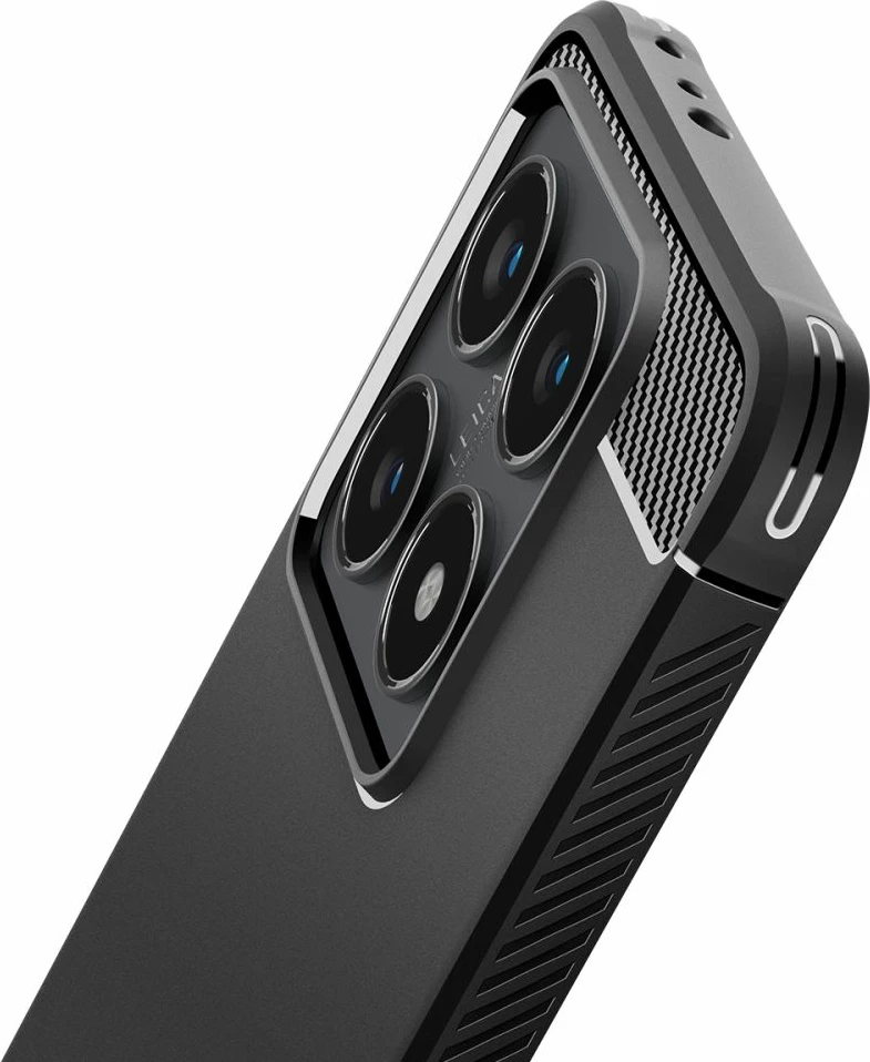 Mbështjellës Spigen Rugged Armor për Xiaomi 14T Pro, Matte Black