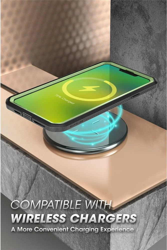 Mbështjellës Supcase Unicorn Beetle Pro për iPhone 14 Plus, i gjelbër