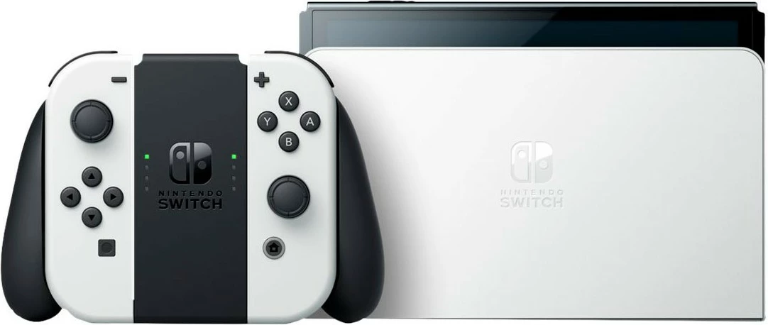 Konzolë Nintendo Switch OLED, 64 GB, e bardhë