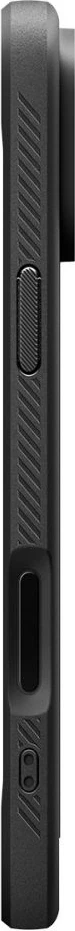 Mbrojtëse për iPhone 17 Pro Max Spigen Rugged Armor MagSafe, mat, e zezë