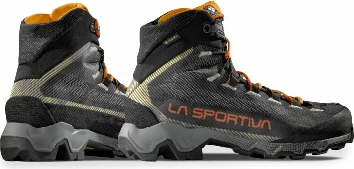 Atlete hiking La Sportiva Aequilibrium Hike GTX ZFHS137G00Y02, carbon/papaya [Madhësia: 42.5]
