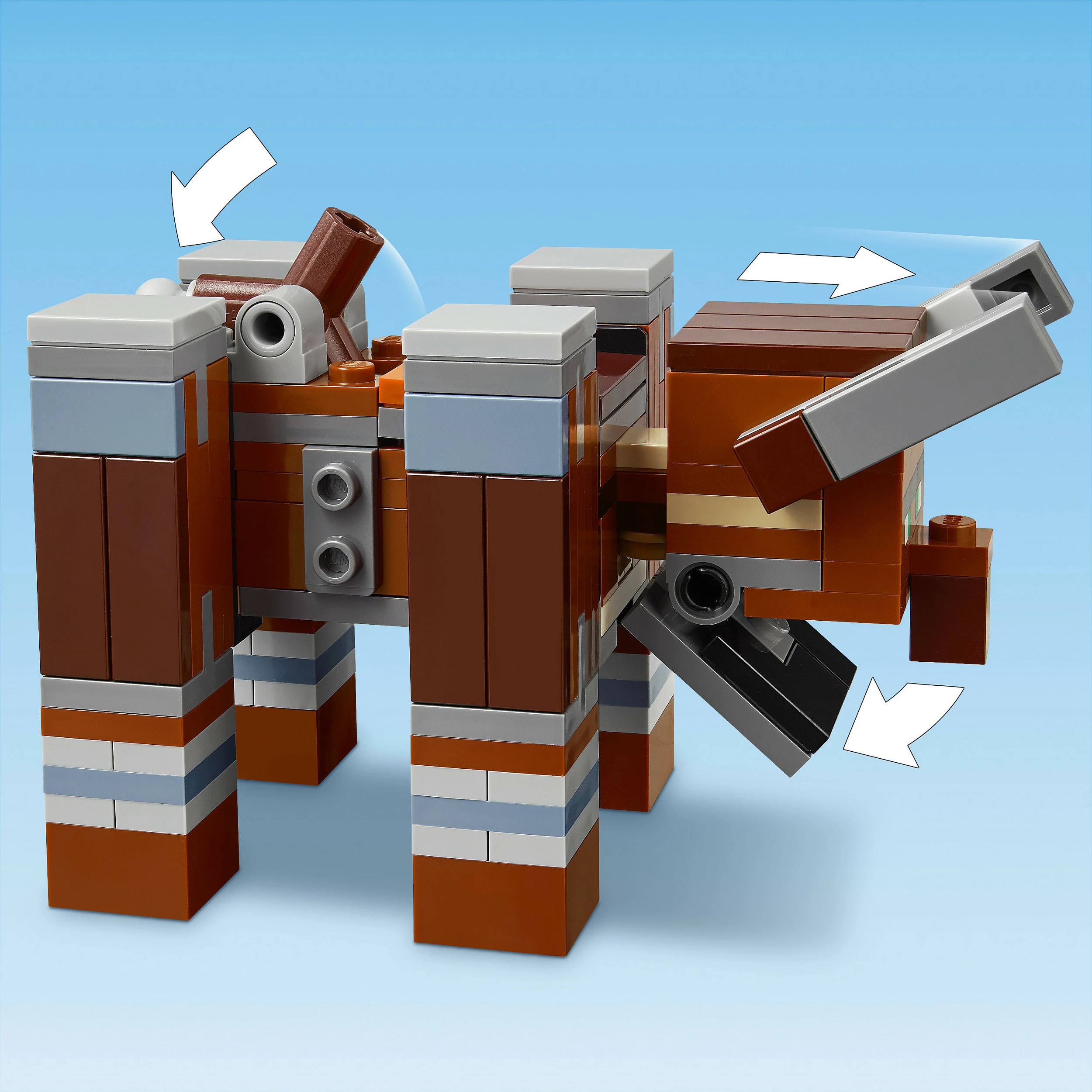 Set ndërtimi LEGO Minecraft The Pillager Outpost and Ravager 21278, 665 copë, shumëngjyrësh