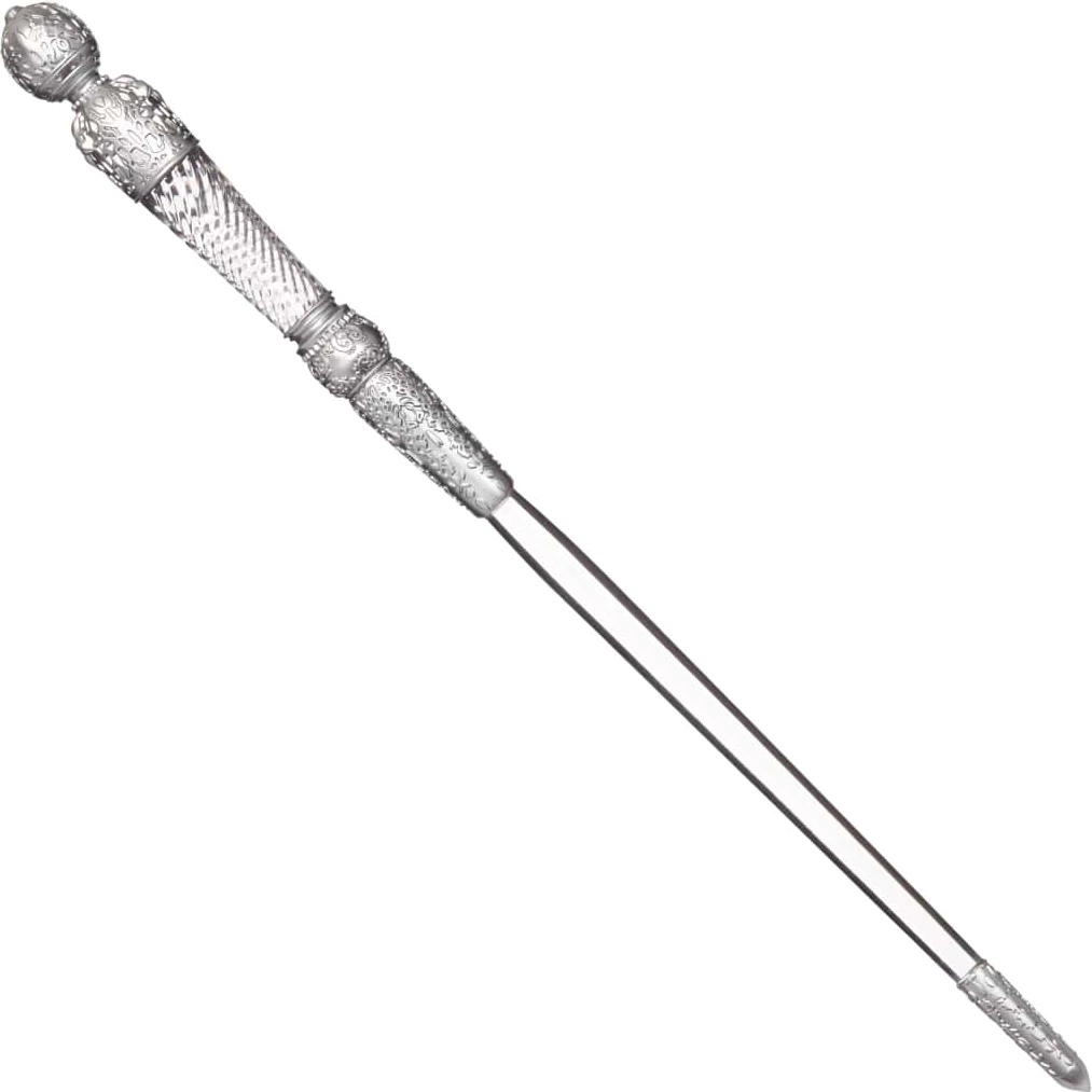 Replikë shkopi magjik NOBLE COLLECTION Glinda’s Training Wand 35 cm, argjend