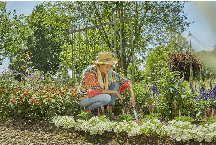 Heqës bari Gardena EcoLine, dorezë plastike, çelik inox