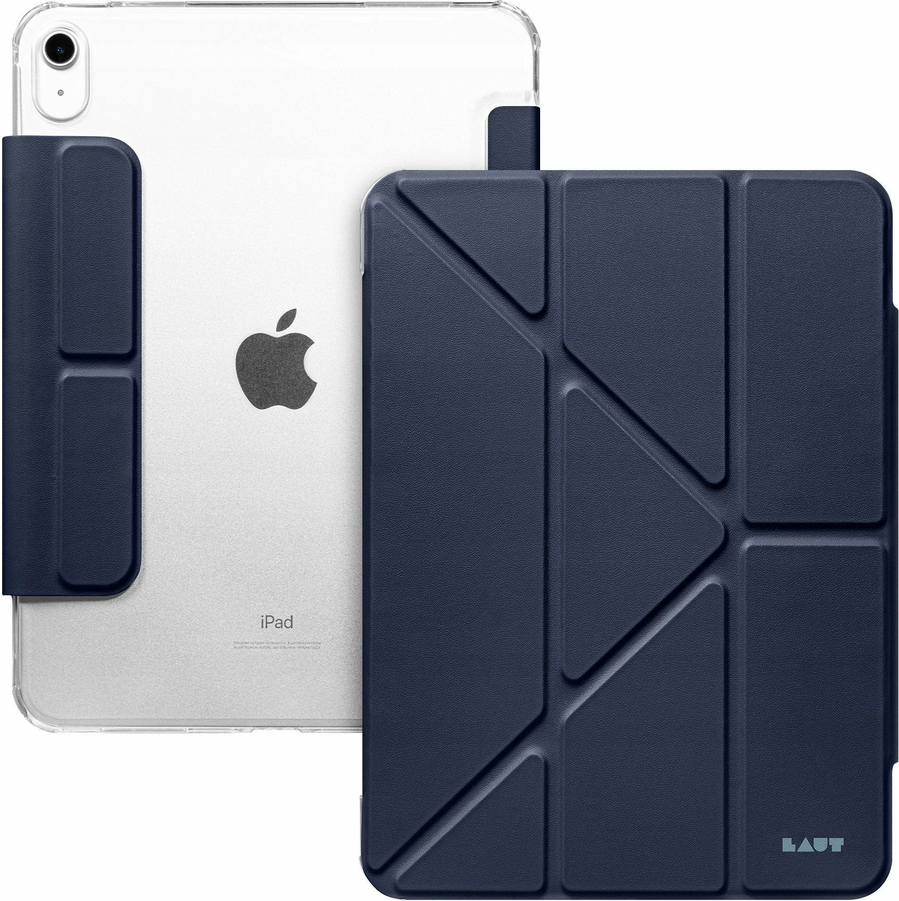 Mbështjellës folio Laut Huex për Apple iPad 10.9" 2022 (10th Gen), navy