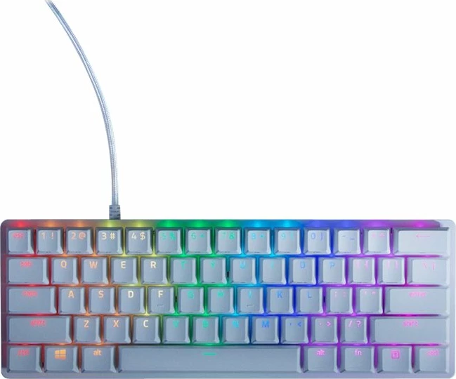 Tastierë Razer Huntsman Mini – USB, Mercury (60%)