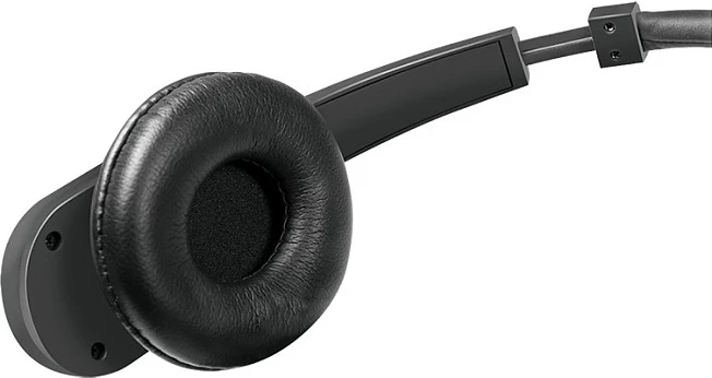 Kufje Bluetooth LogiLink BT0060, wireless, me mikrofon boom, për call center, të zeza