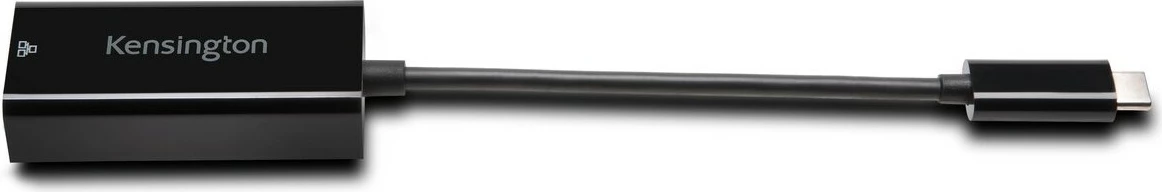 Adapter USB-C në Ethernet Kensington CA1100E, 1000 Mbit/s, i zi