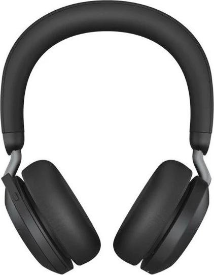 Kufje me mikrofon, Jabra Evolve2 75 (27599-999-889), ANC i avancuar, rreze 30m, kabllo 1m, e zezë