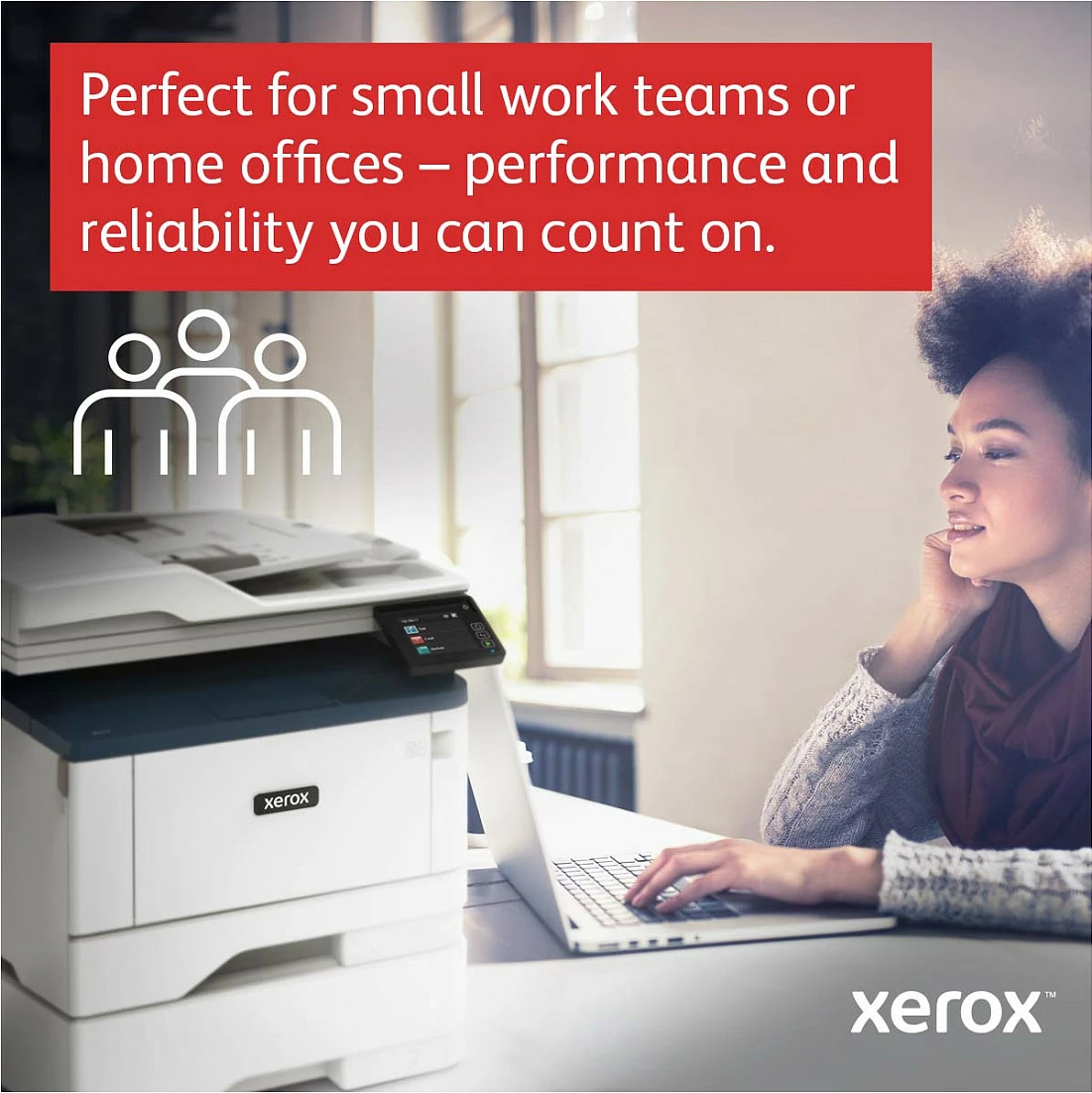 Printer multifunksional Xerox B315, laser, mono, wireless, duplex, 2 kaseta, 350 fletë, A4, blu/bardhë