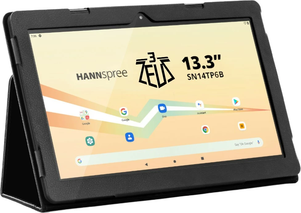Tablet Hannspree Zeus 3 SN14TP6B, 13.3 inç, 128GB, 6GB RAM, Android 13, zi