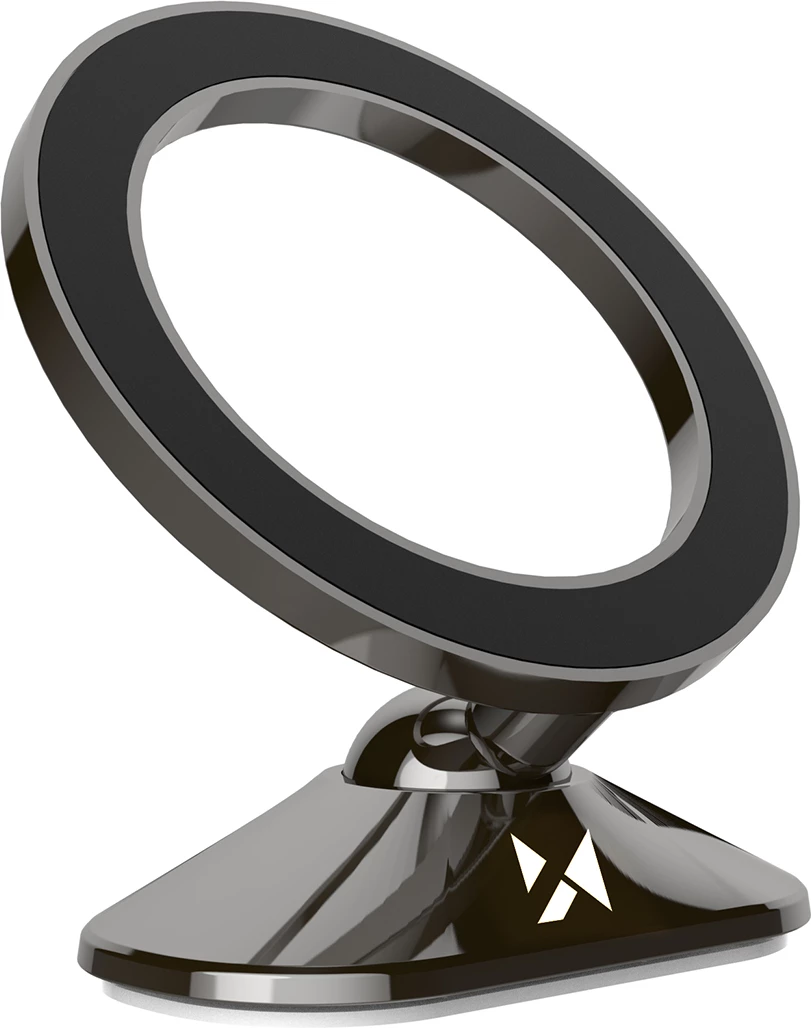 Mbajtëse telefoni magnetike MagSafe për dashboard Wozinsky WPT-D19, aliazh zinku, gri, paketim kuti