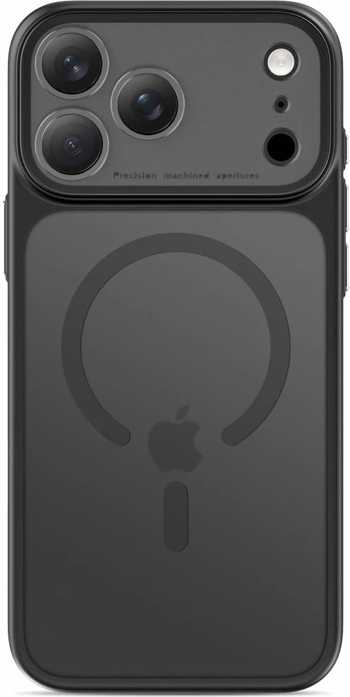 Mbështjellës Tech-Protect MagPrime MagSafe CC për iPhone 18 Pro Max / 17 Pro Max, MagSafe, Camera Cover, 1 copë, e zezë matte